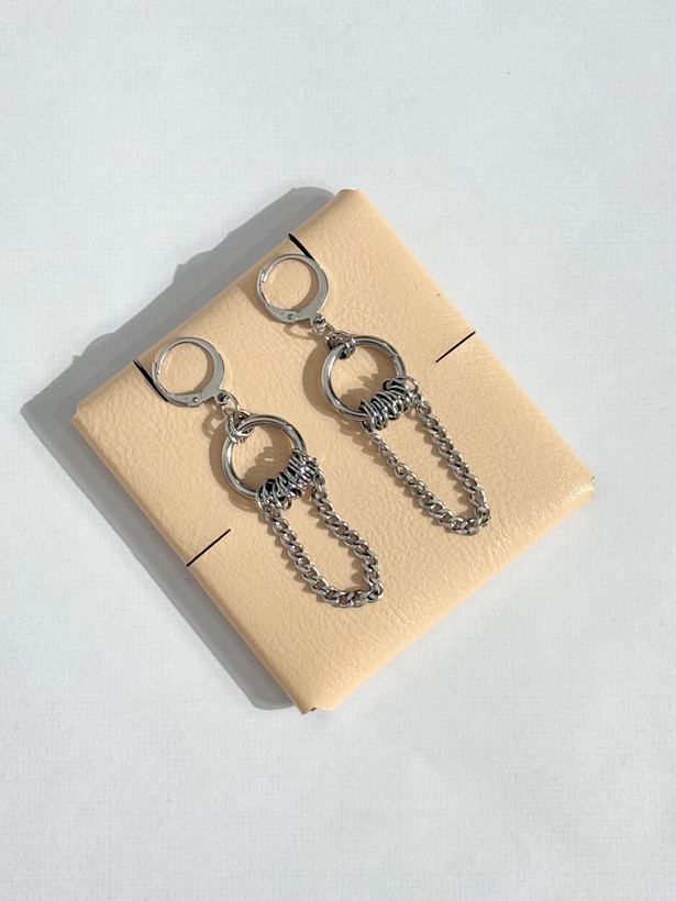 گوشواره استیل گاثیک